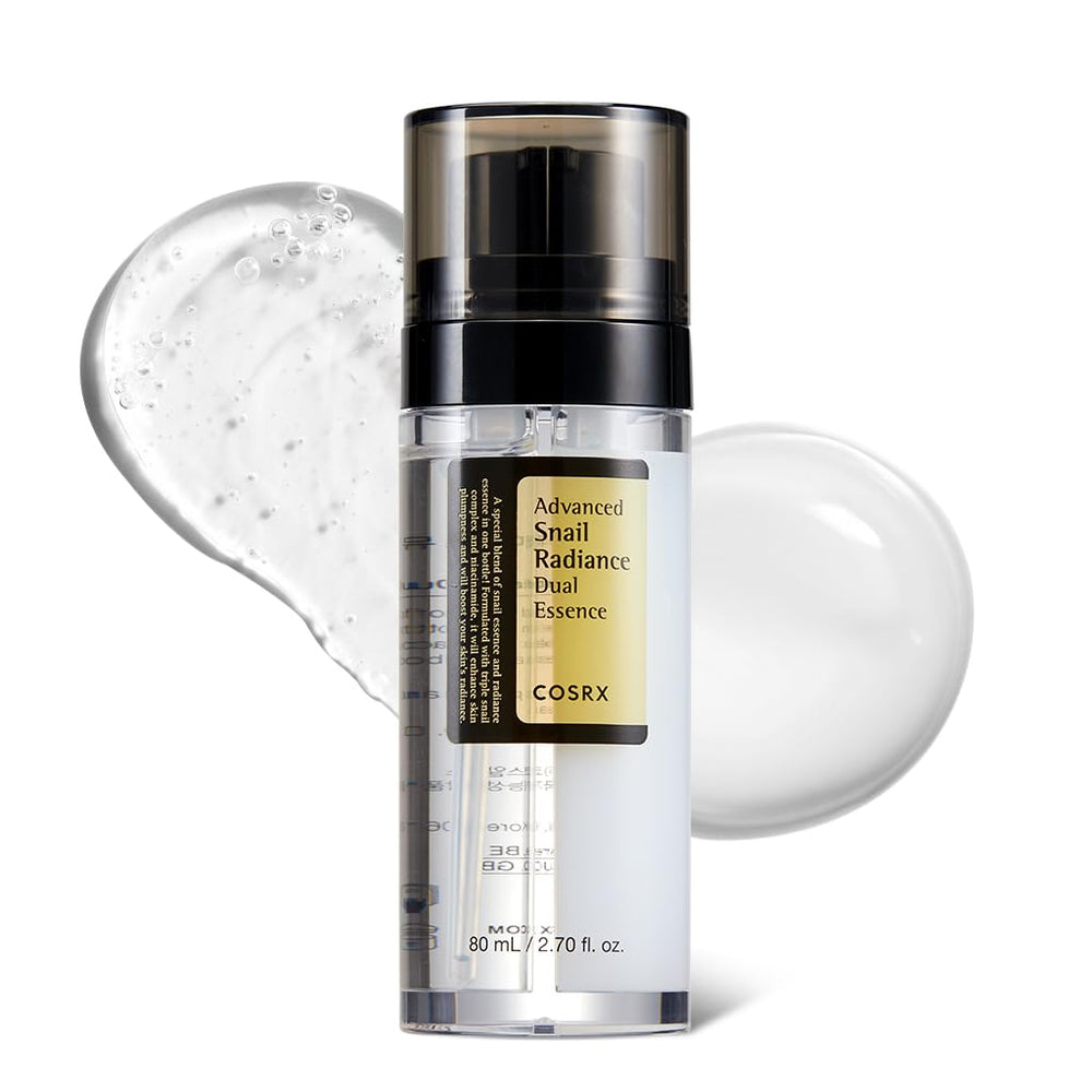 COSRX front packaging showing dual essence design and benefits
