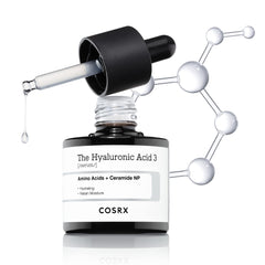 COSRX front packaging showing the 20ml serum bottle and branding for clear identification and trust