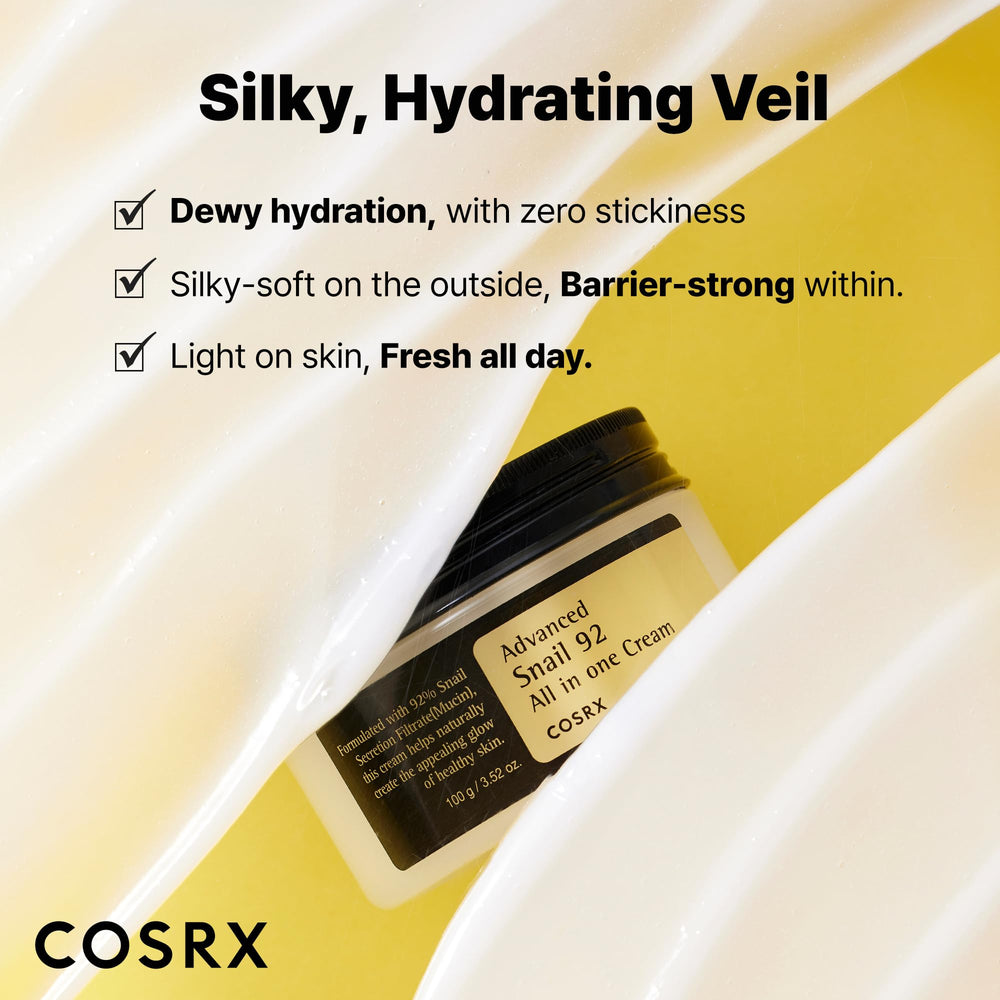 COSRX product label listing ingredients and clean formulation benefits