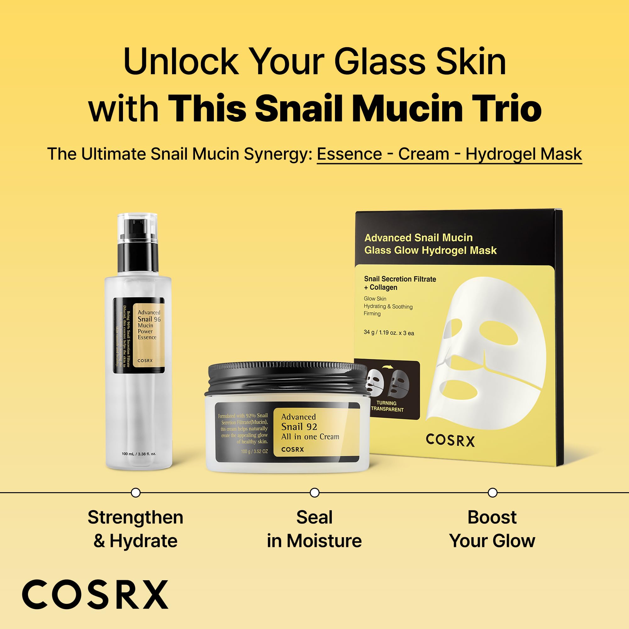 COSRX jar on bedside table in nighttime routine suggesting repair benefits