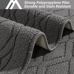 COSY HOMEER close-up of polypropylene weave highlighting durable texture
