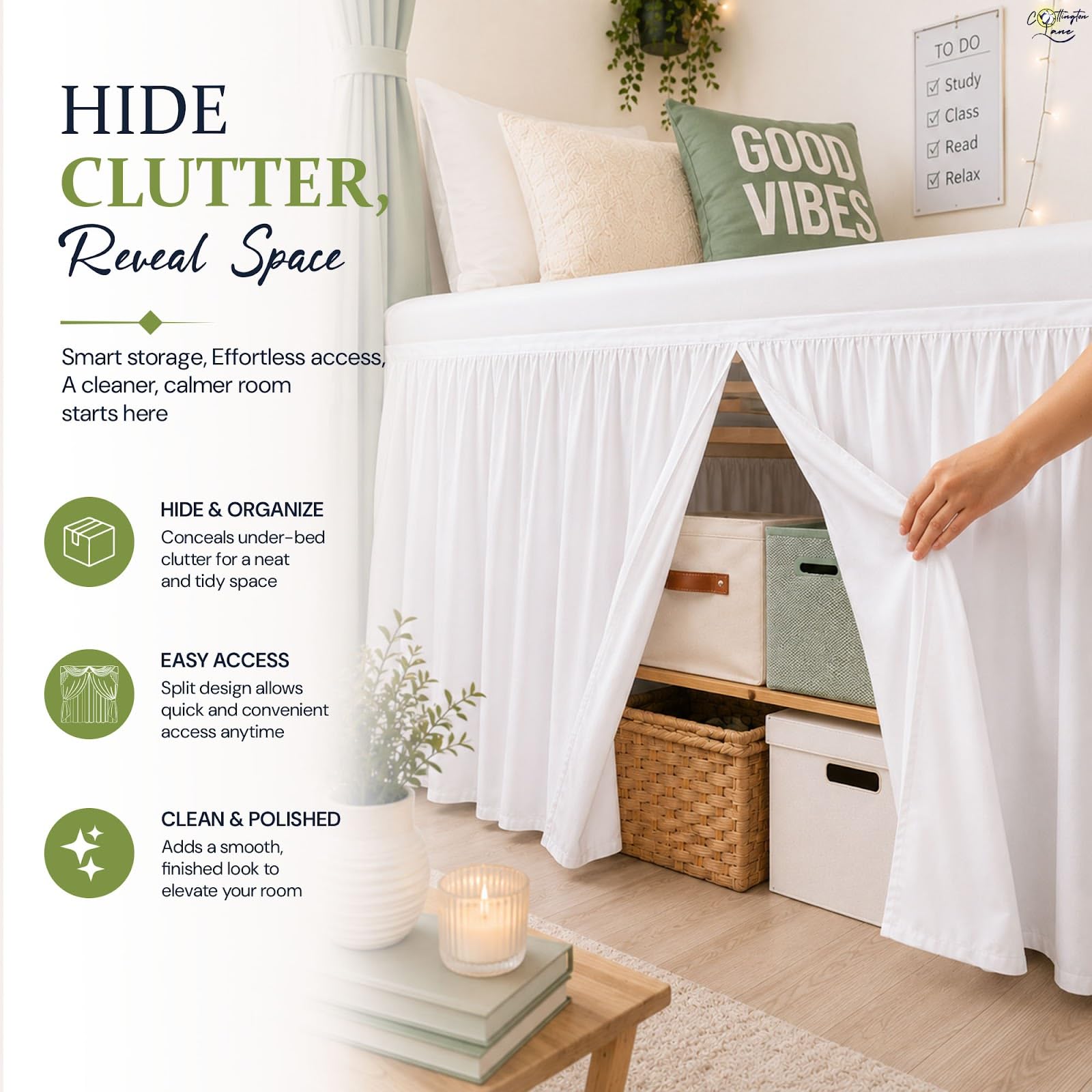Cottington Lane brushed microfiber texture close-up for soft, durable fabric benefit