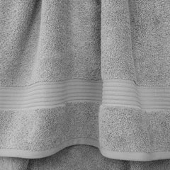 Cotton Paradise unfolded bath towel showing full size and wrap coverage benefit