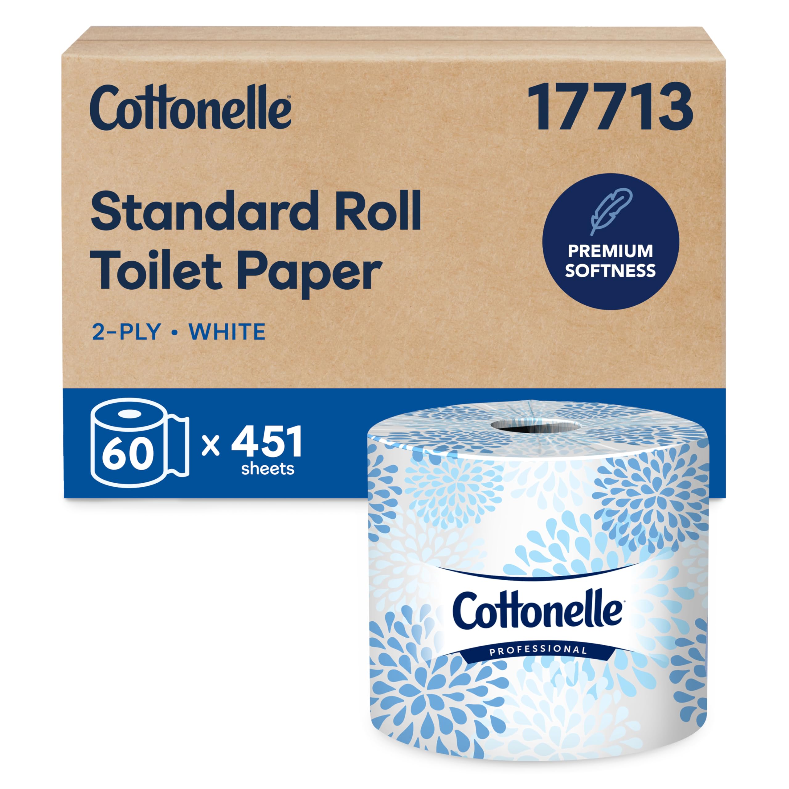 Cottonelle Professional front packaging showing case and branding for premium presentation