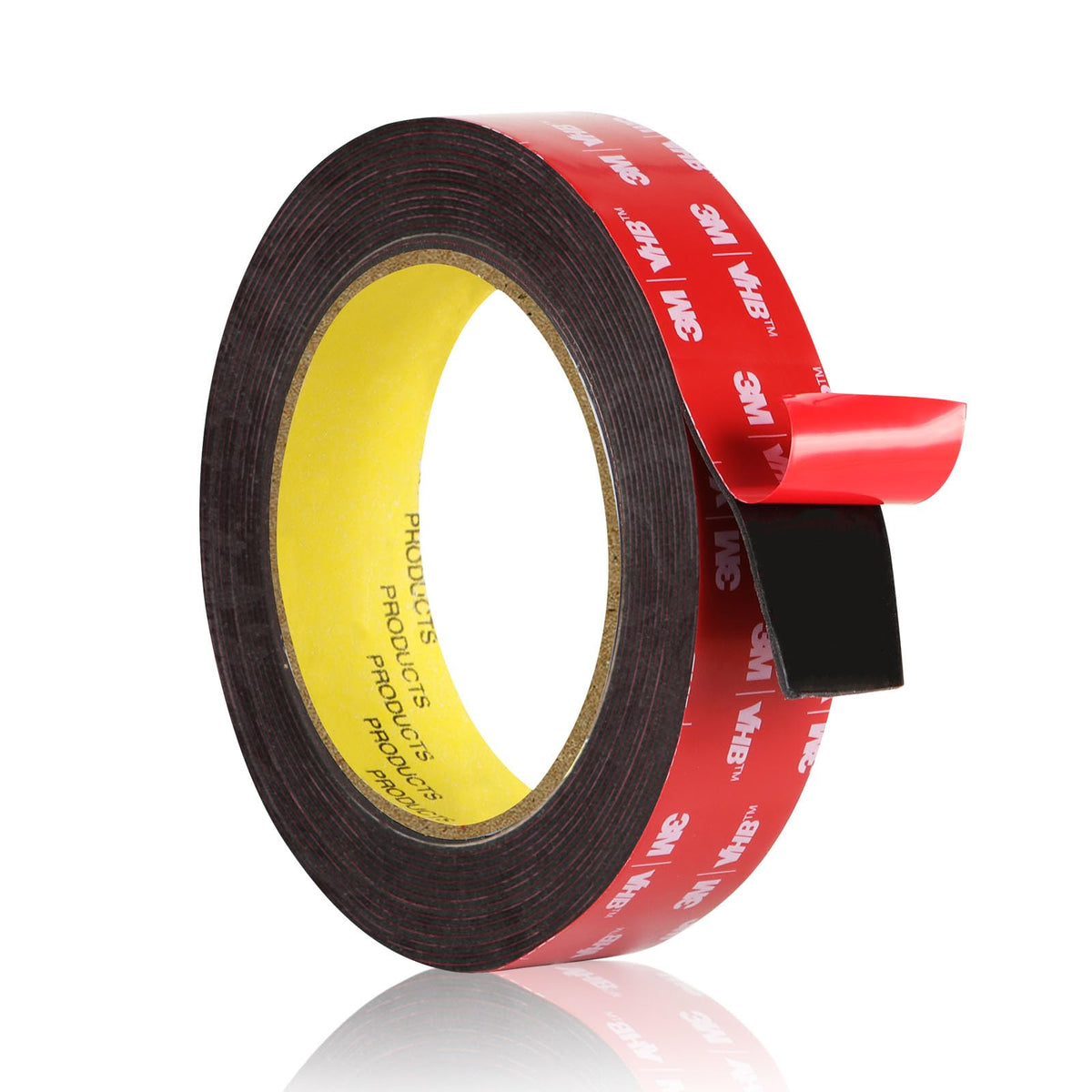 Couzeely front roll view showing full tape length and packaging benefit