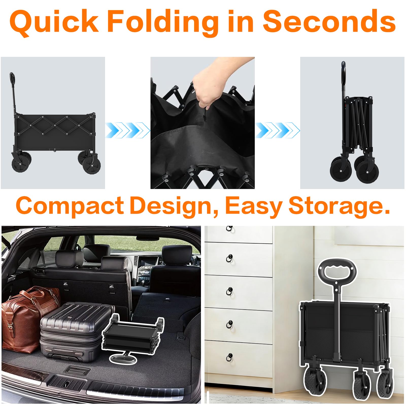 COZEER loaded with groceries demonstrating high 360 lb capacity