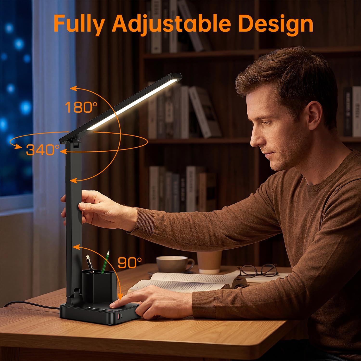 cozoo three light modes displayed to compare warm neutral and cool lighting