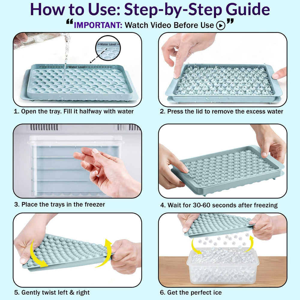 Cozy Kitchen Essentials closeup of lid seal keeping ice fresh and spill-free