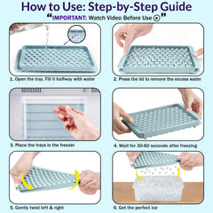 Cozy Kitchen Essentials closeup of lid seal keeping ice fresh and spill-free