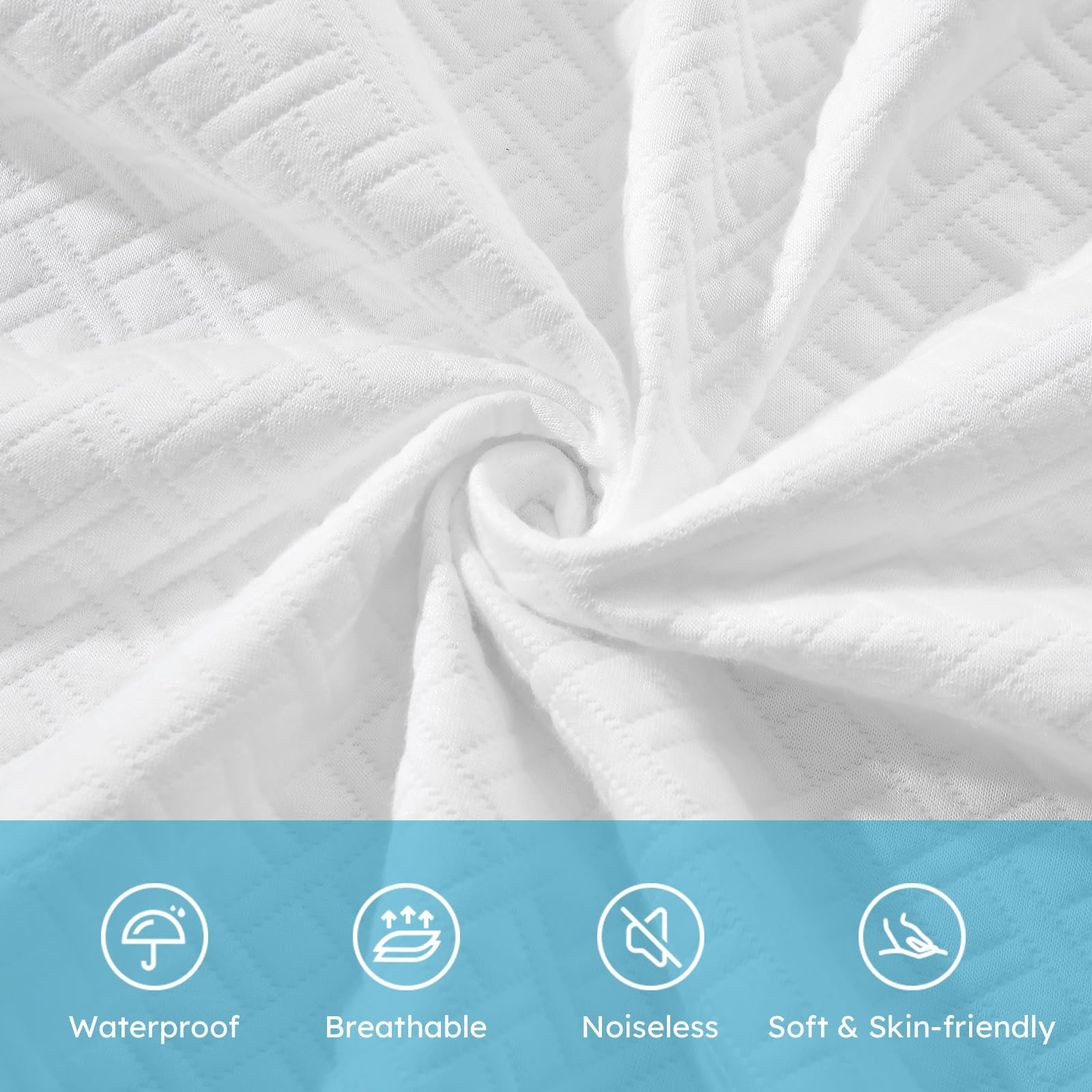 Cozymaker close-up of soft natural fiber surface for cooling comfort