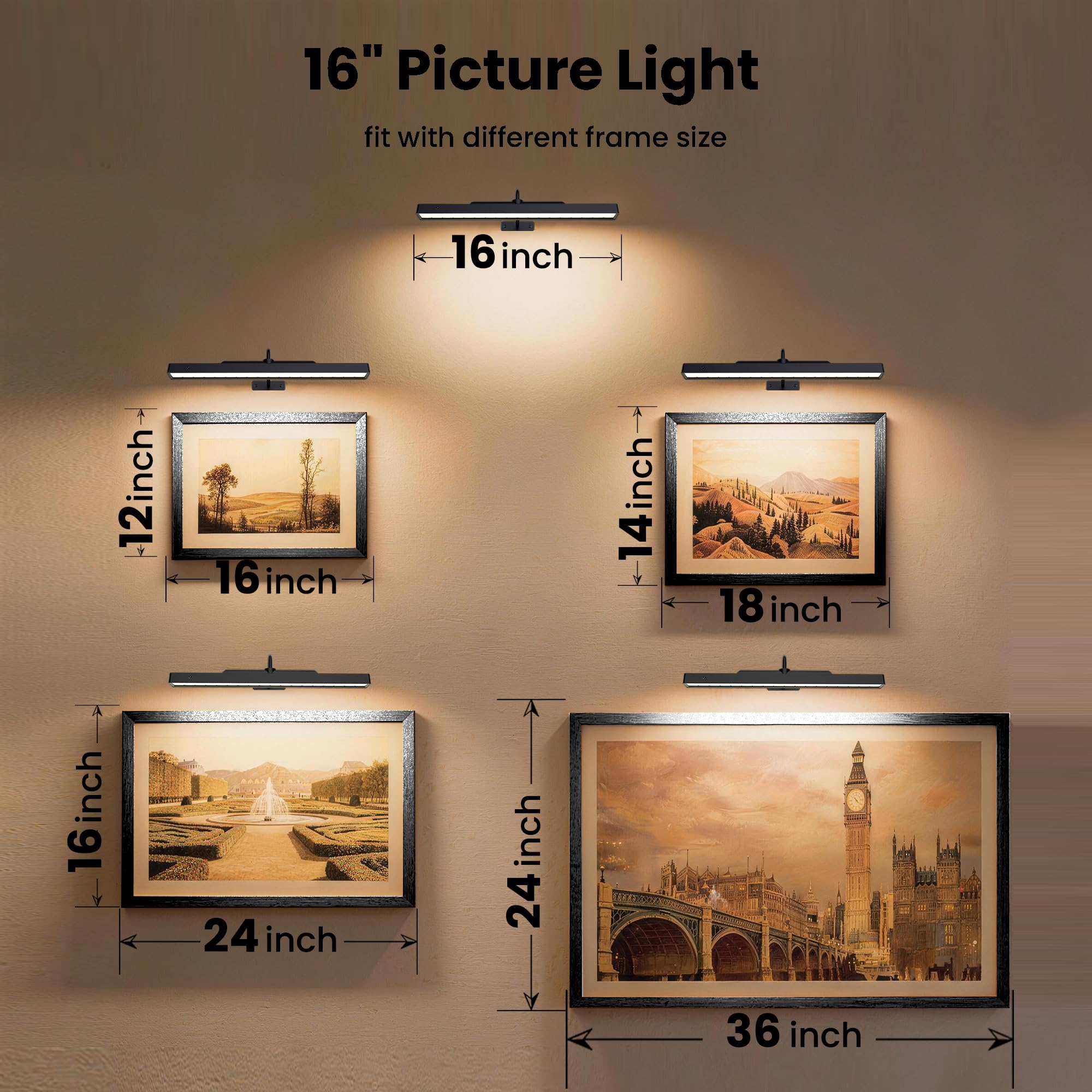 Craftersmark light body display indicating timer setting and benefit: automated shutoff