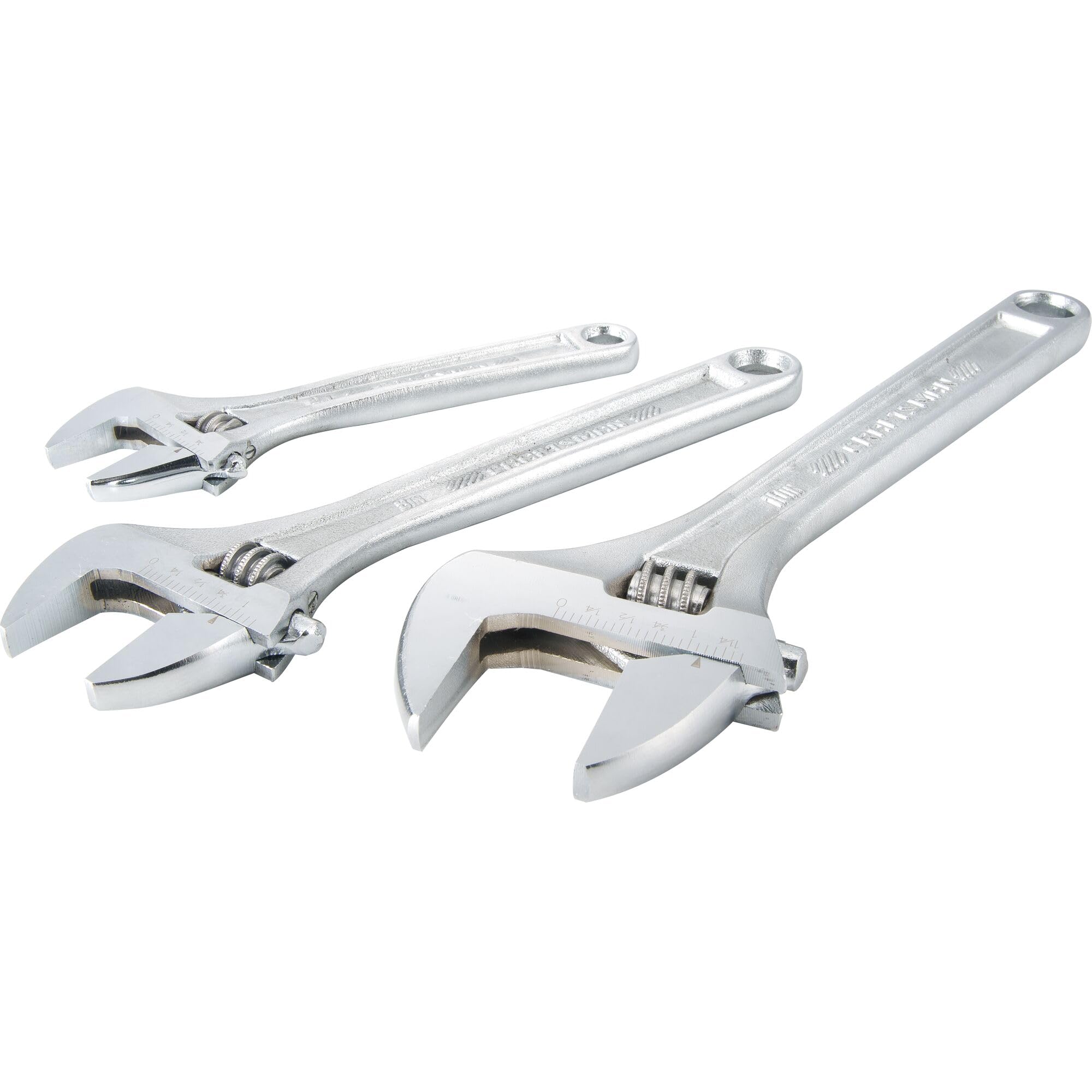 CRAFTSMAN close-up of wide-opening jaws showing secure grip and reduced slippage