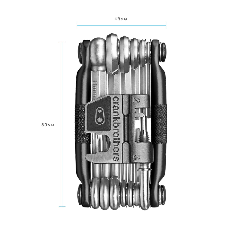 Close-up of Crankbrothers side grips highlighting textured hold for secure use with gloves benefit control