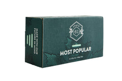 Crate 61 Organics foamy lather in hand demonstrating gentle cleansing and hydration