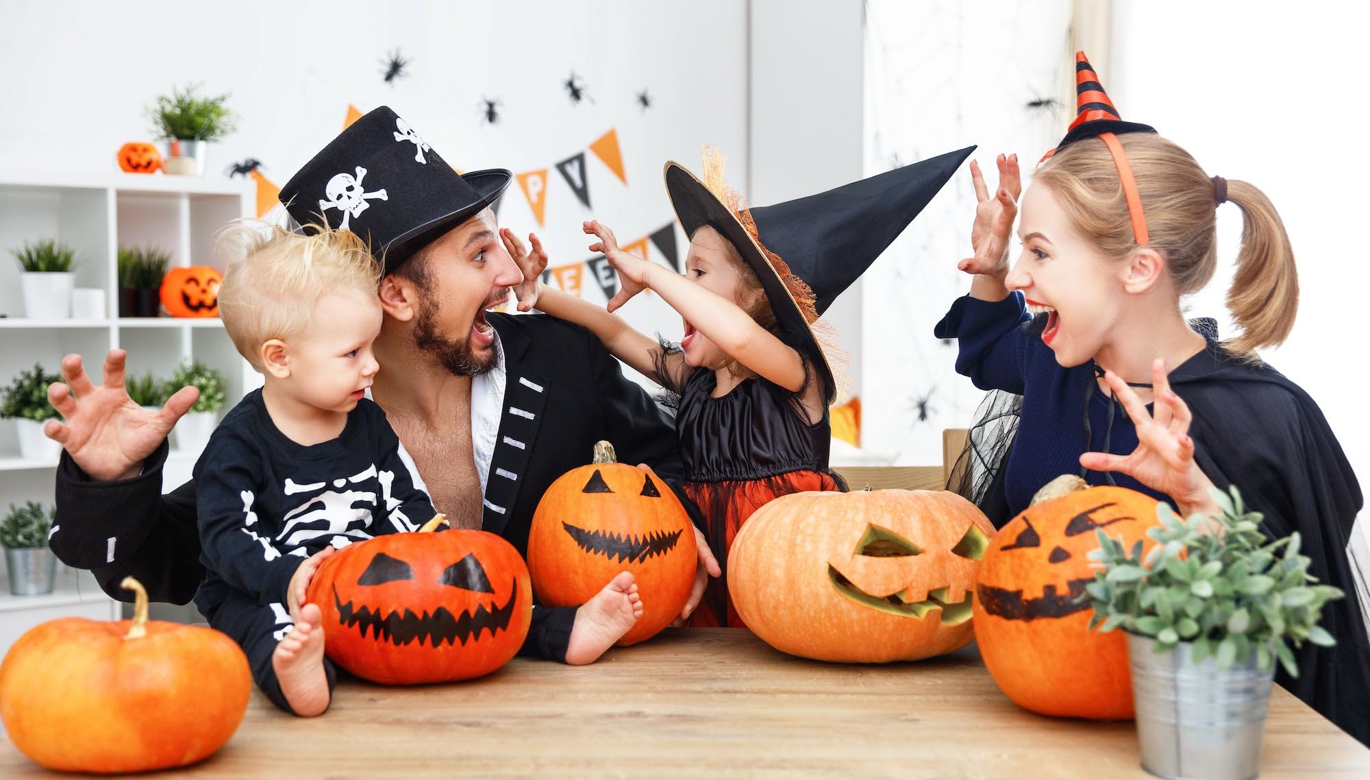 CRAVEBOX on a party table styled for Halloween to showcase gifting or event use