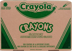 Crayola front box with organized compartments and quick classroom access
