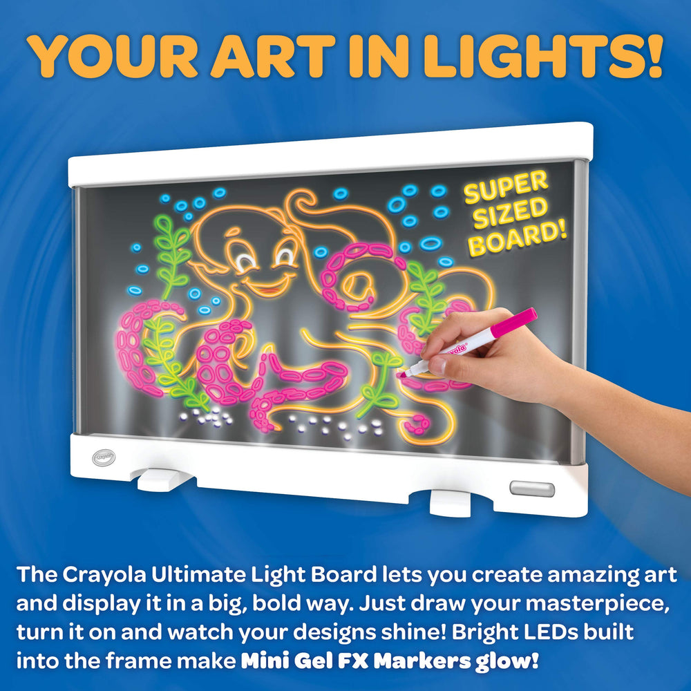 Crayola kickstand in use angled view showing comfortable drawing position for kids and stability