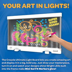Crayola kickstand in use angled view showing comfortable drawing position for kids and stability