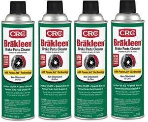 CRC Brakleen front can showing label and fast-clean benefit
