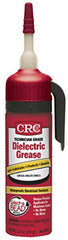 CRC dielectric grease 3.3 oz front view showing dispenser-ready cartridge for precise application