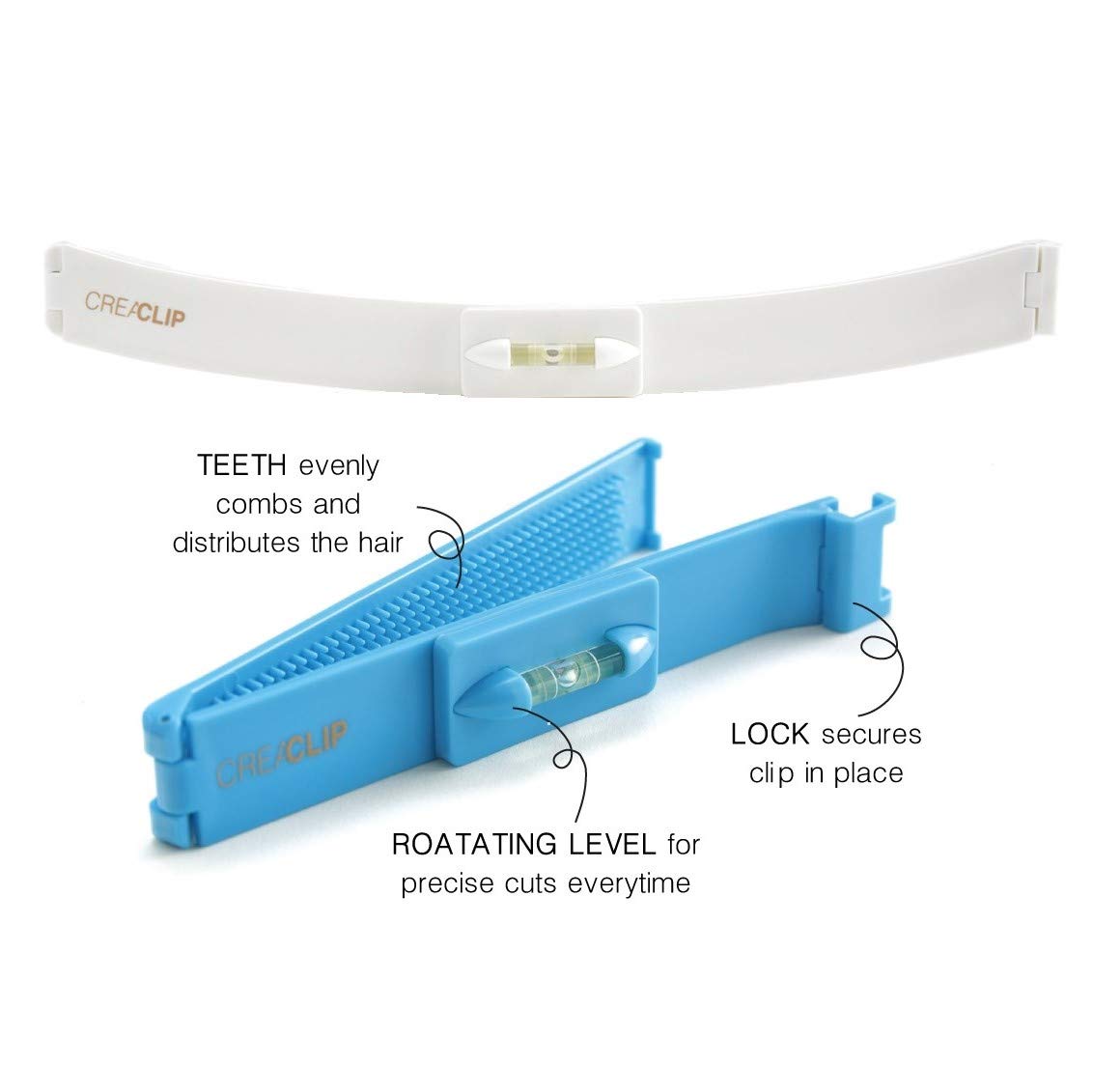 CreaClip texture and grip view highlighting non-slip surface for secure hold benefit