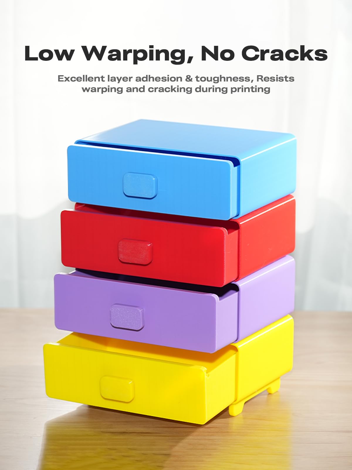 Creality two spools side-by-side for size comparison and convenient 2 kg bundle benefit
