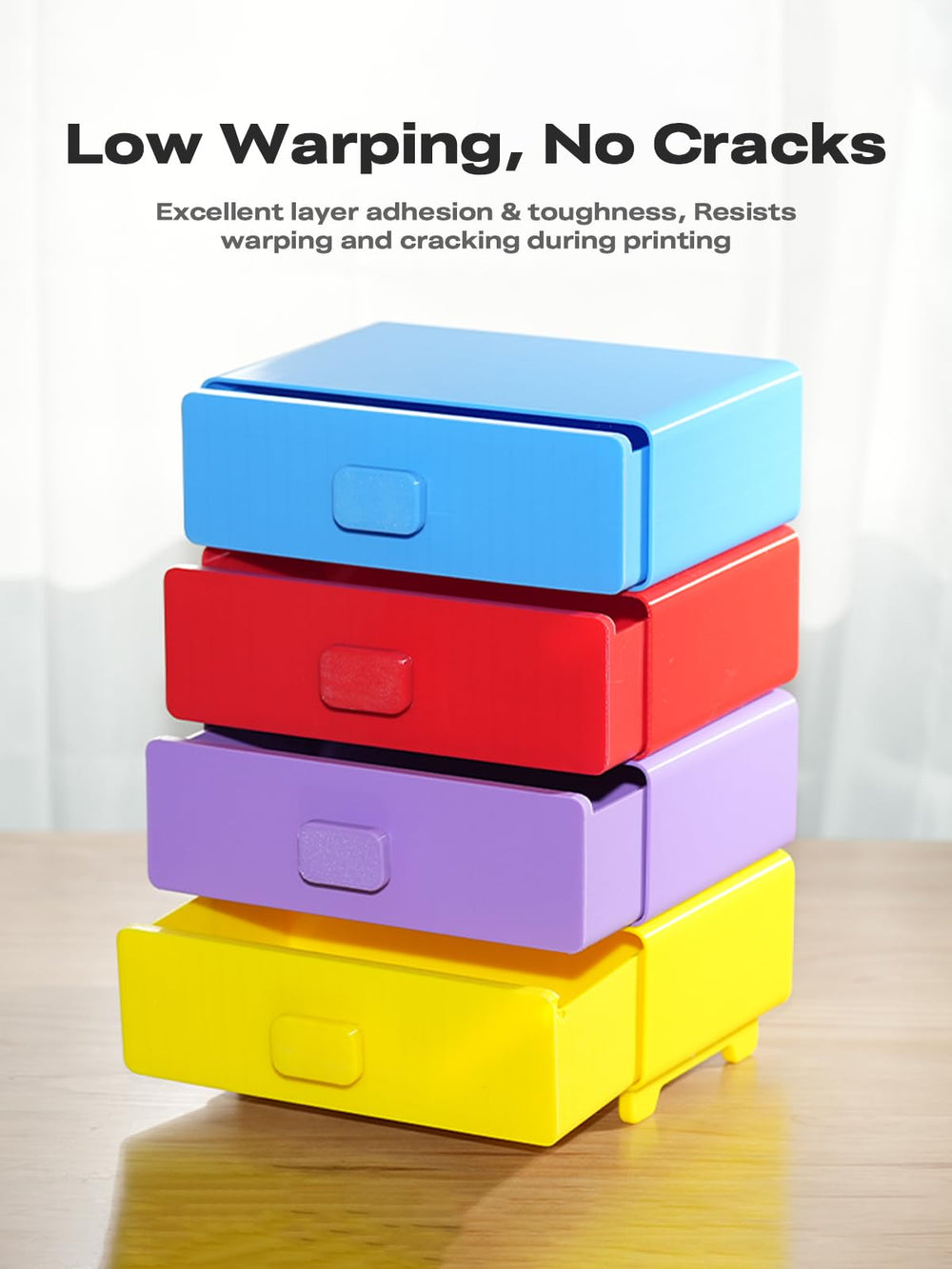 Creality two spools side-by-side for size comparison and convenient 2 kg bundle benefit
