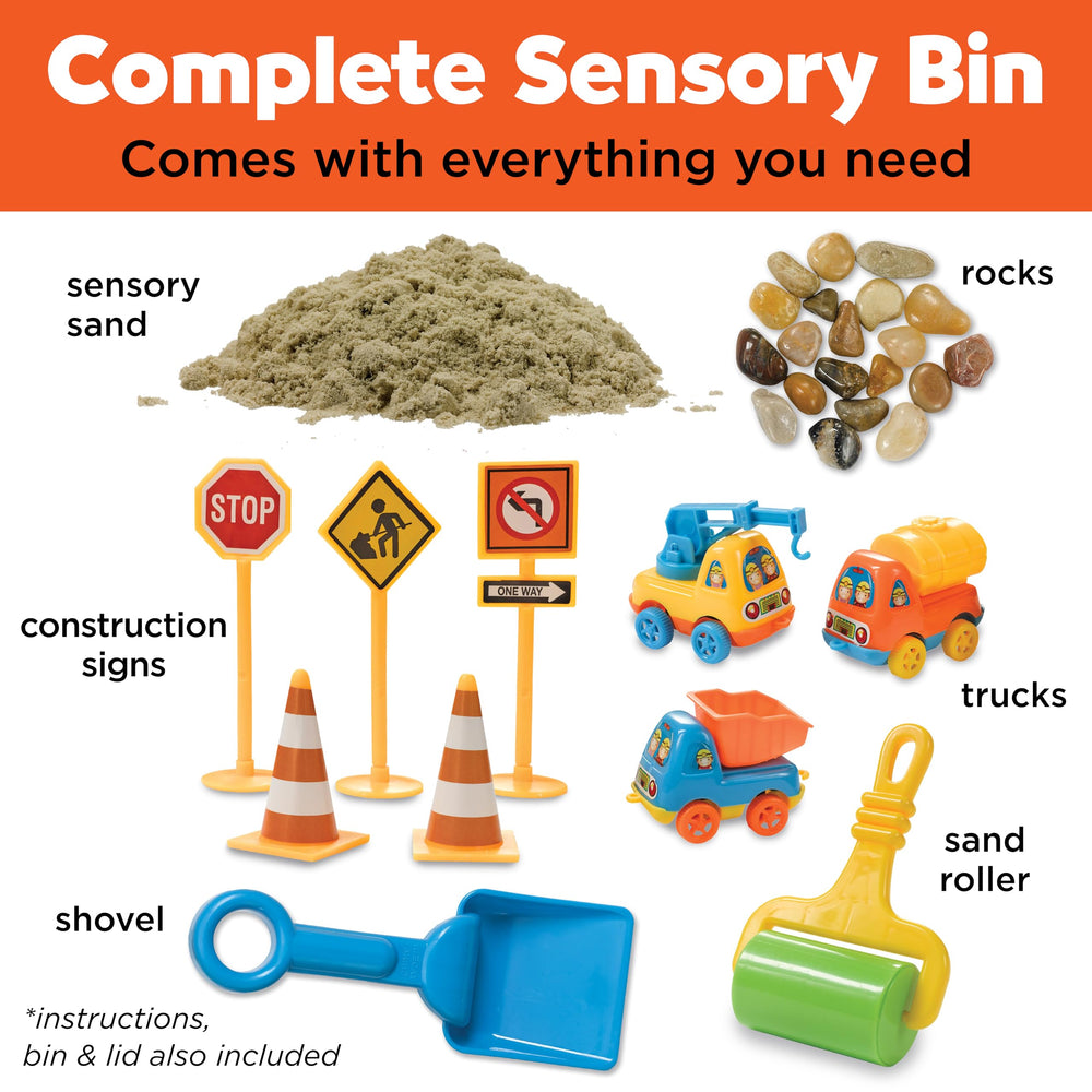 Creativity for Kids excavator and dump truck close-up showing durable toy details for hands-on play