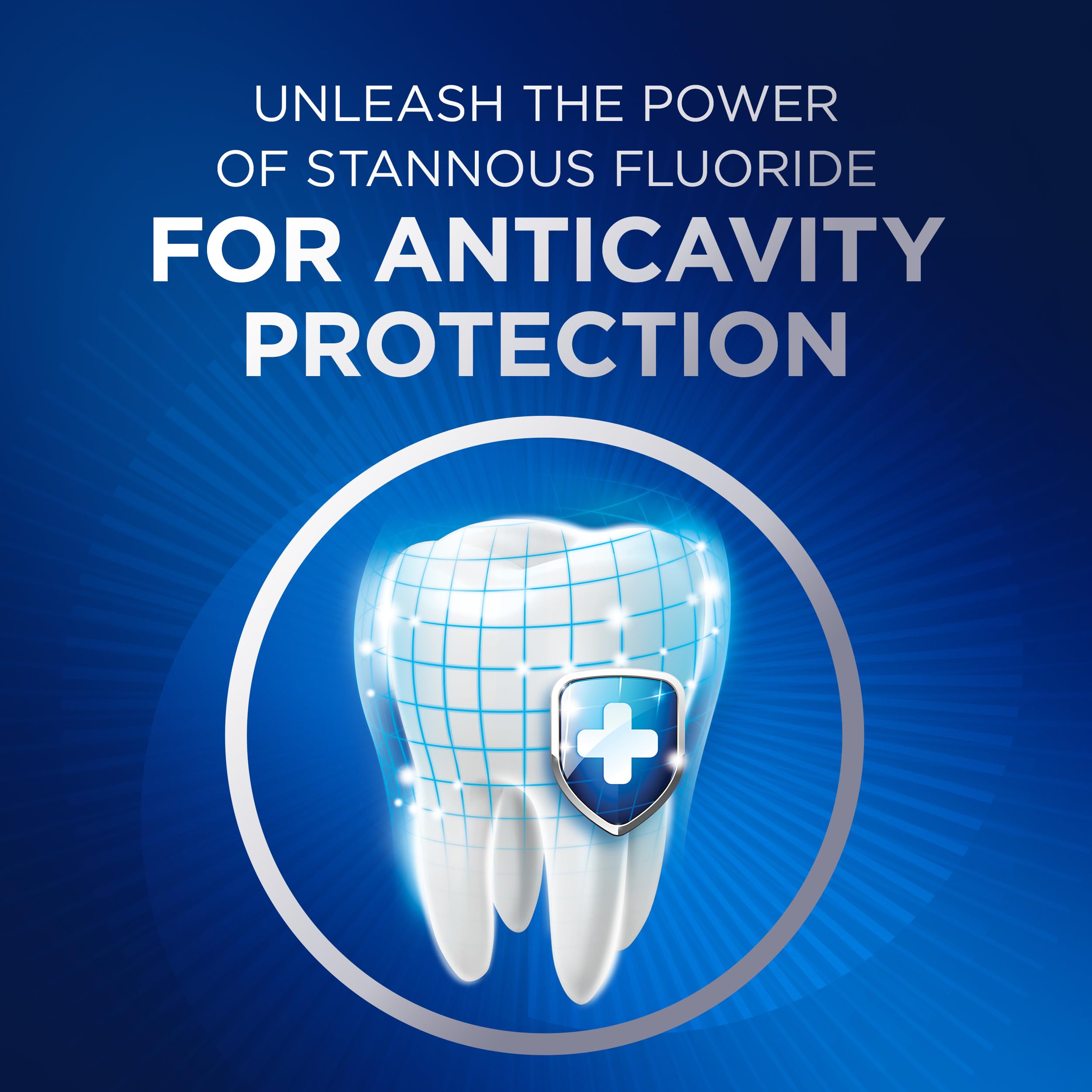 Applying Crest Gum Detoxify to a toothbrush to show proper coverage and benefit