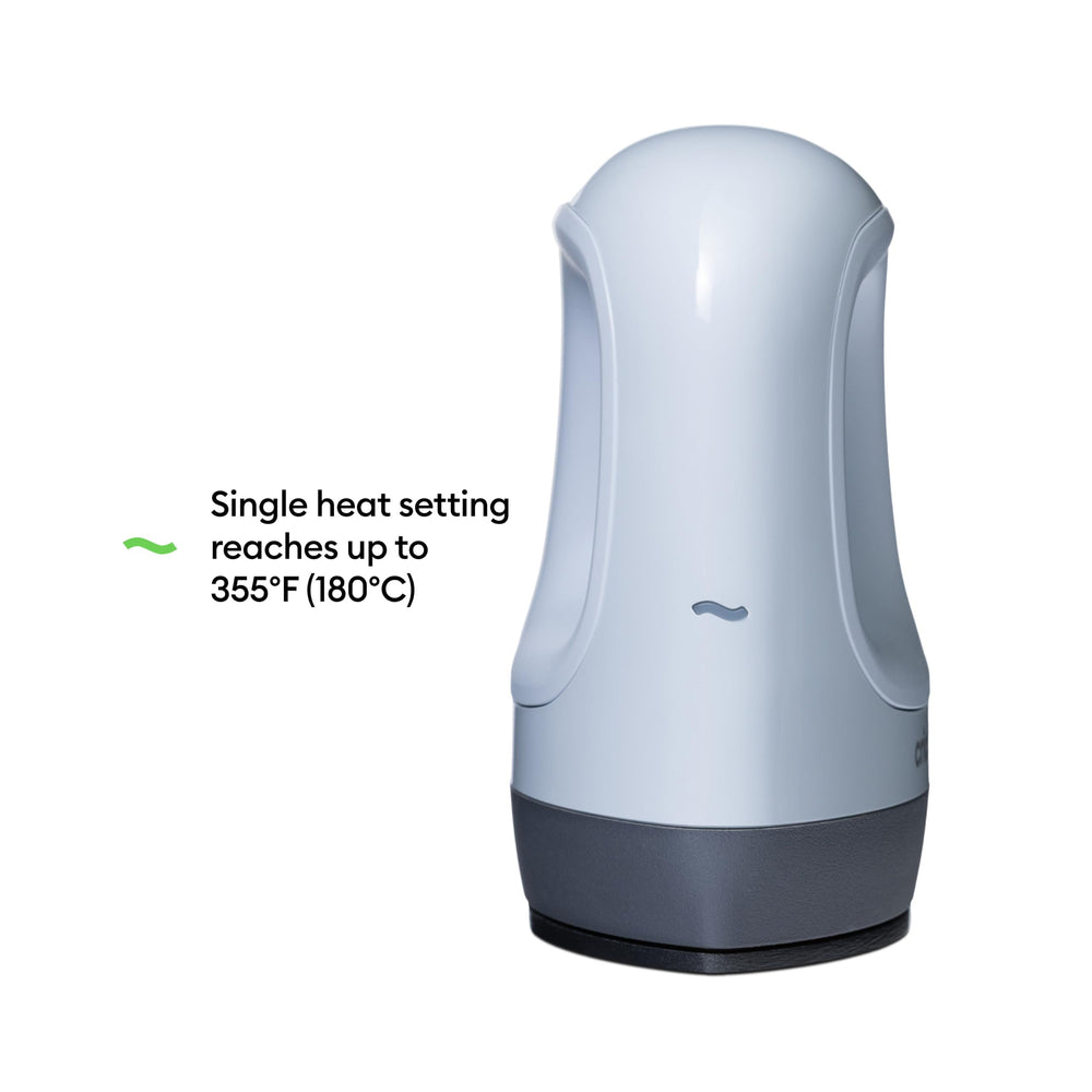 Cricut EasyPress Mini LT ceramic-coated plate texture delivering even, dry heat
