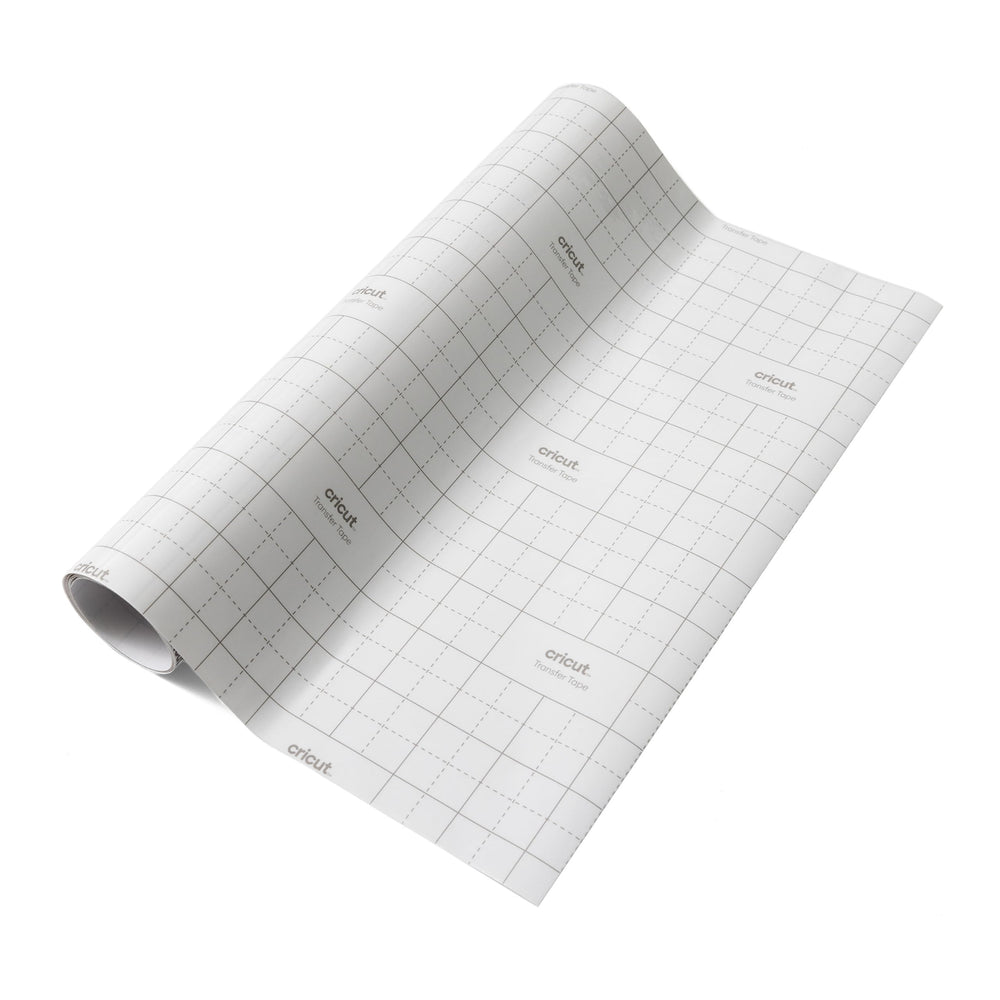 Cricut value transfer tape close-up grid for precise alignment advantage