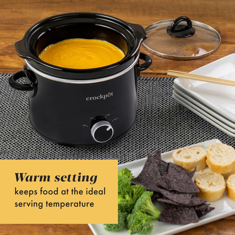 Crock-Pot stoneware in oven being browned, Crock-Pot brand enabling oven-finishing up to 400°F
