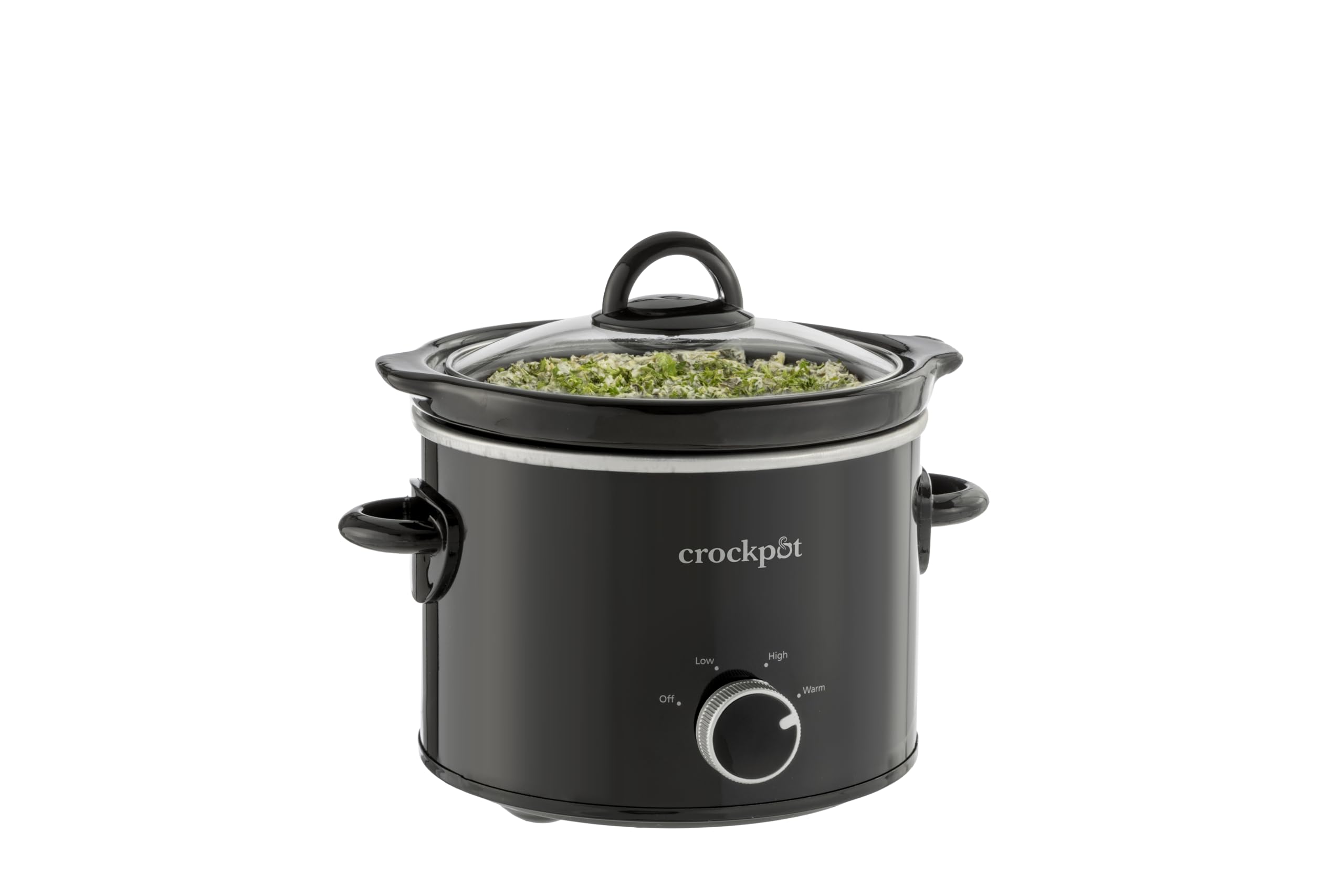 Crock-Pot removable stoneware close-up showing smooth finish and oven-safe design for finishing dishes