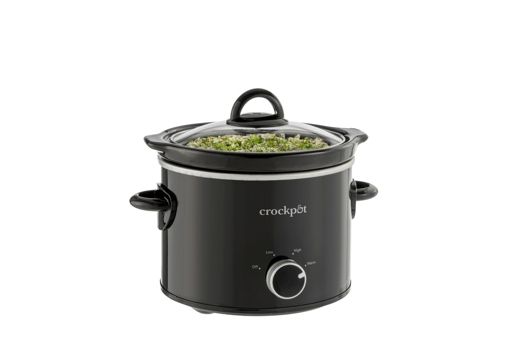 Crock-Pot removable stoneware close-up showing smooth finish and oven-safe design for finishing dishes