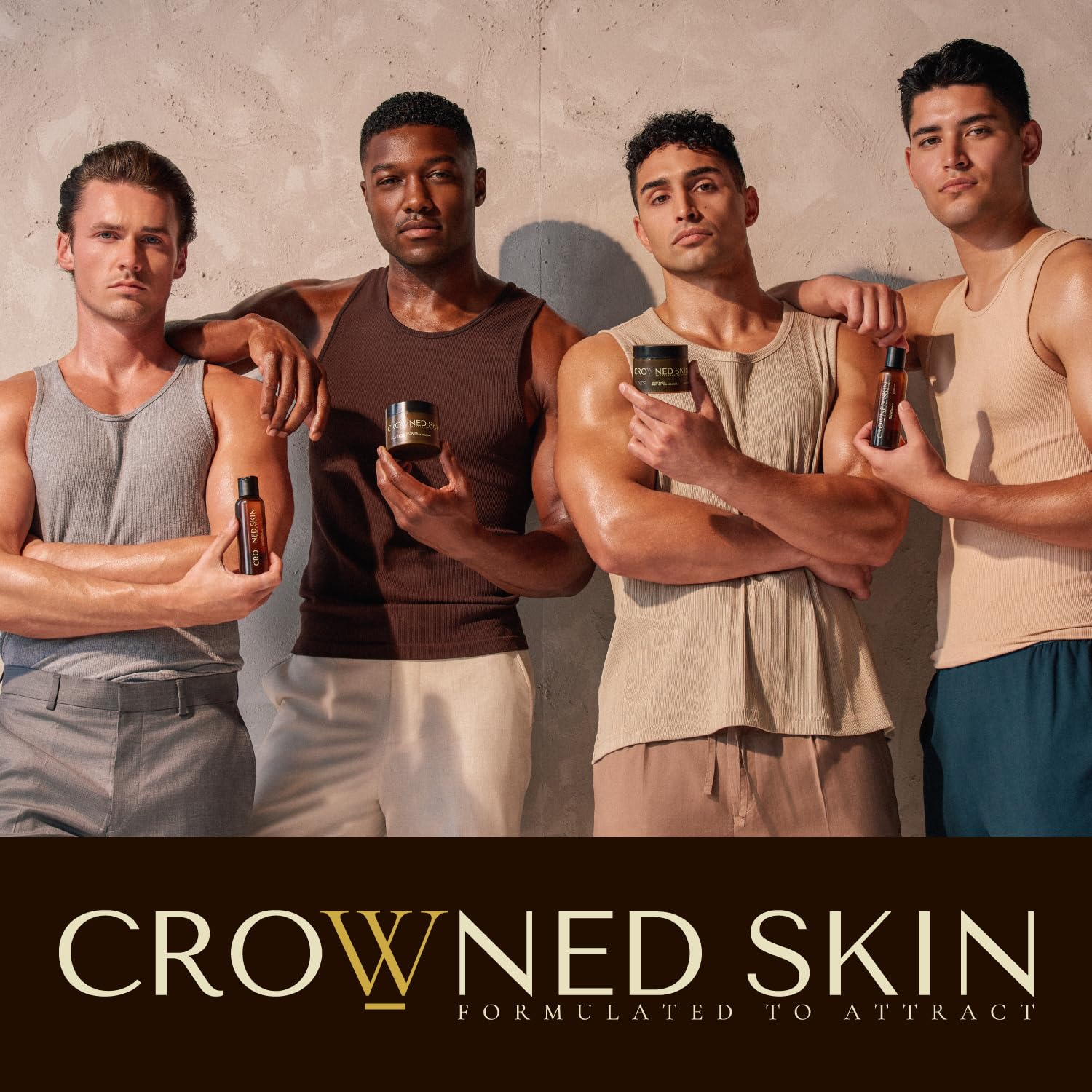 Crowned Skin used before evening outing showing long-lasting fragrance benefit