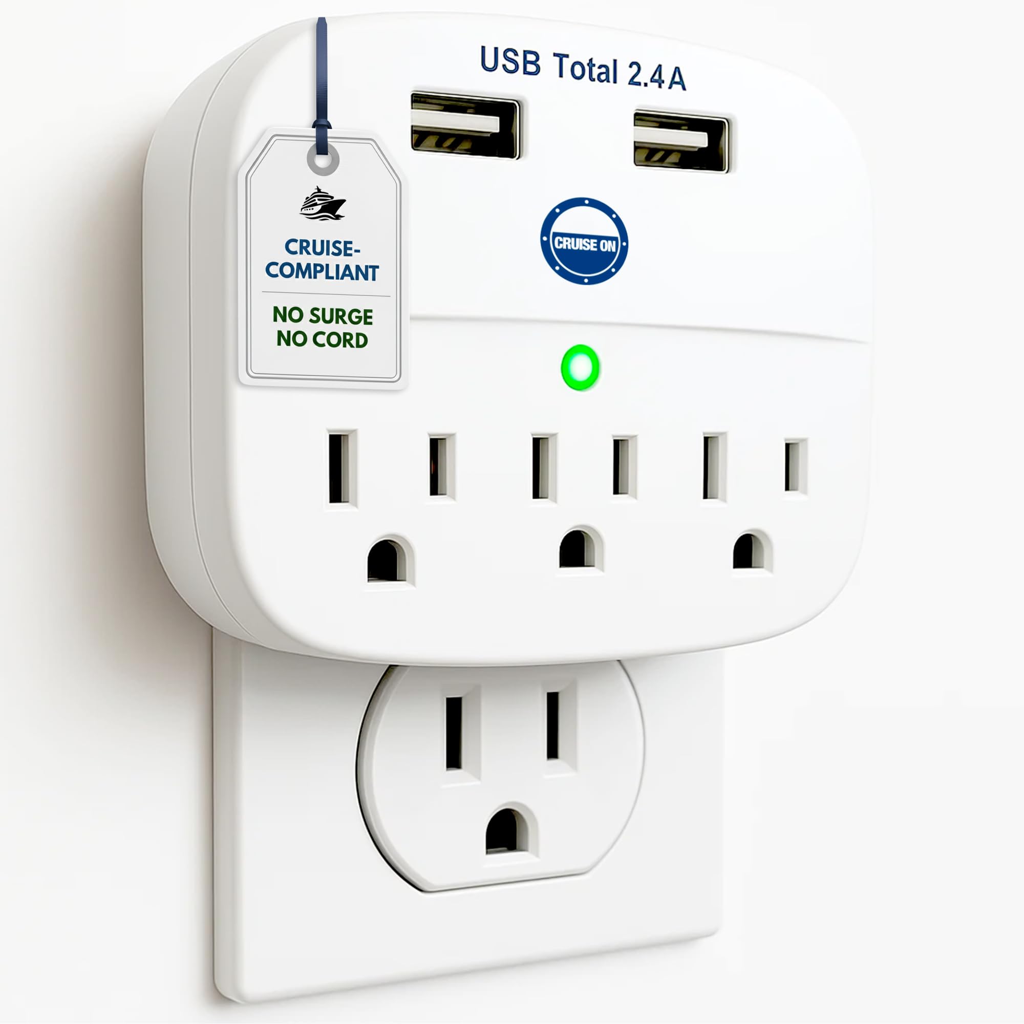 Cruise On front packaging showing compact cruise-approved design and convenience