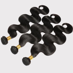 CSCHS body wave texture close-up showing soft bounce and silky shine