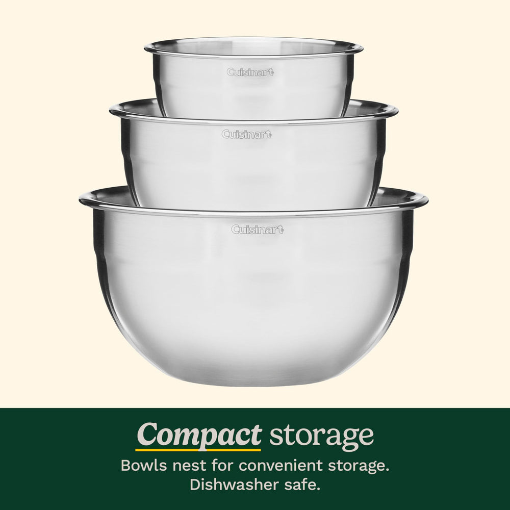 Cuisinart 5‑quart bowl in use mixing salad showing capacity and convenience