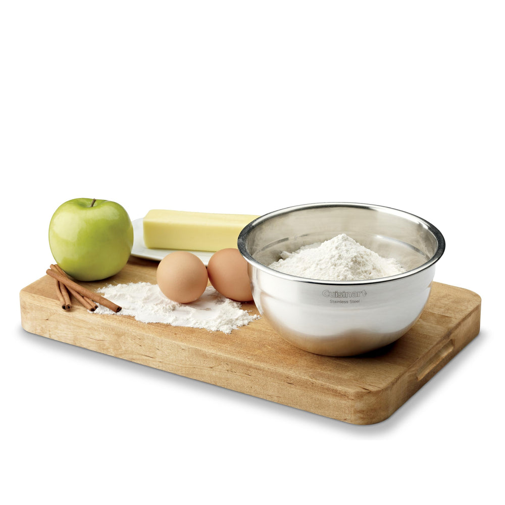 Cuisinart close-up stainless finish highlighting durability and easy cleaning
