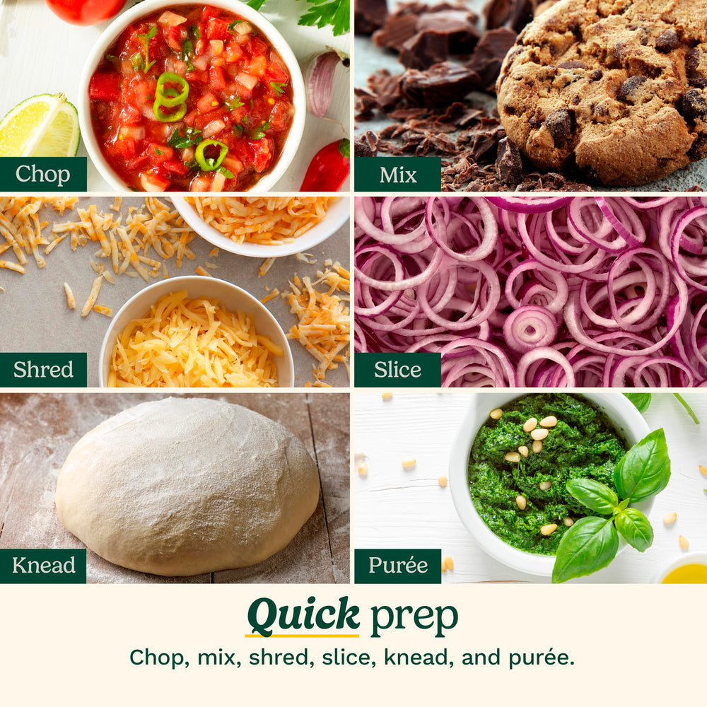 Cuisinart controls and pulse button close, precise texture control