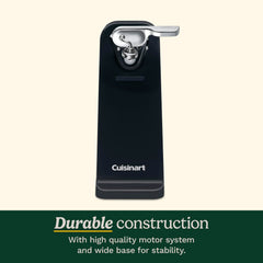 Cuisinart precision cutting wheel close-up for smooth, consistent can openings