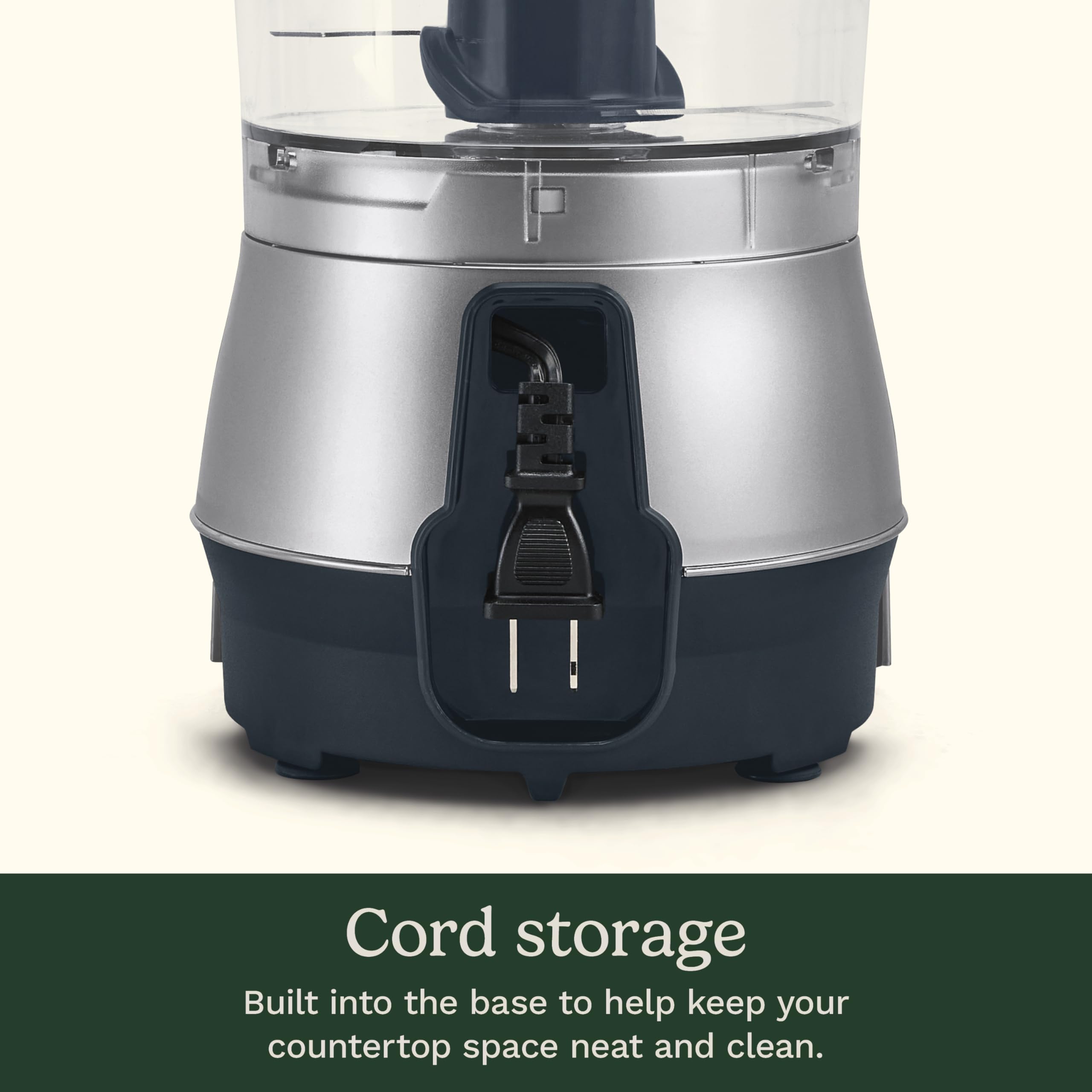 Cuisinart chopping vegetables in use to speed up meal prep