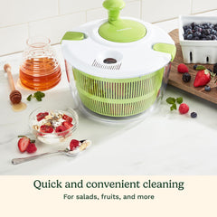Cuisinart closeup of inner basket texture for effective water removal