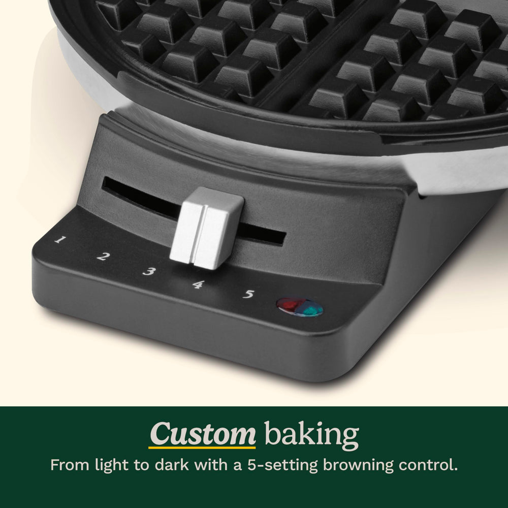 Cuisinart browning dial and red green indicator lights for precise control