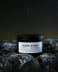 CULACEE wax and wick close-up highlighting clean soy-coconut blend burn