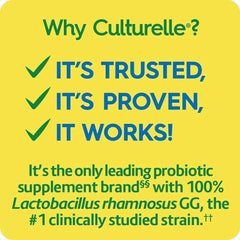 Close-up of Culturelle capsule texture conveying quality and purity