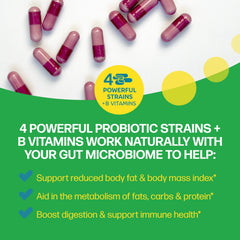 Culturelle supplement facts label highlighting 12 billion CFU and B vitamin content