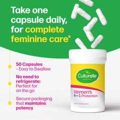 Culturelle capsule close-up showing texture and convenient single-dose benefit