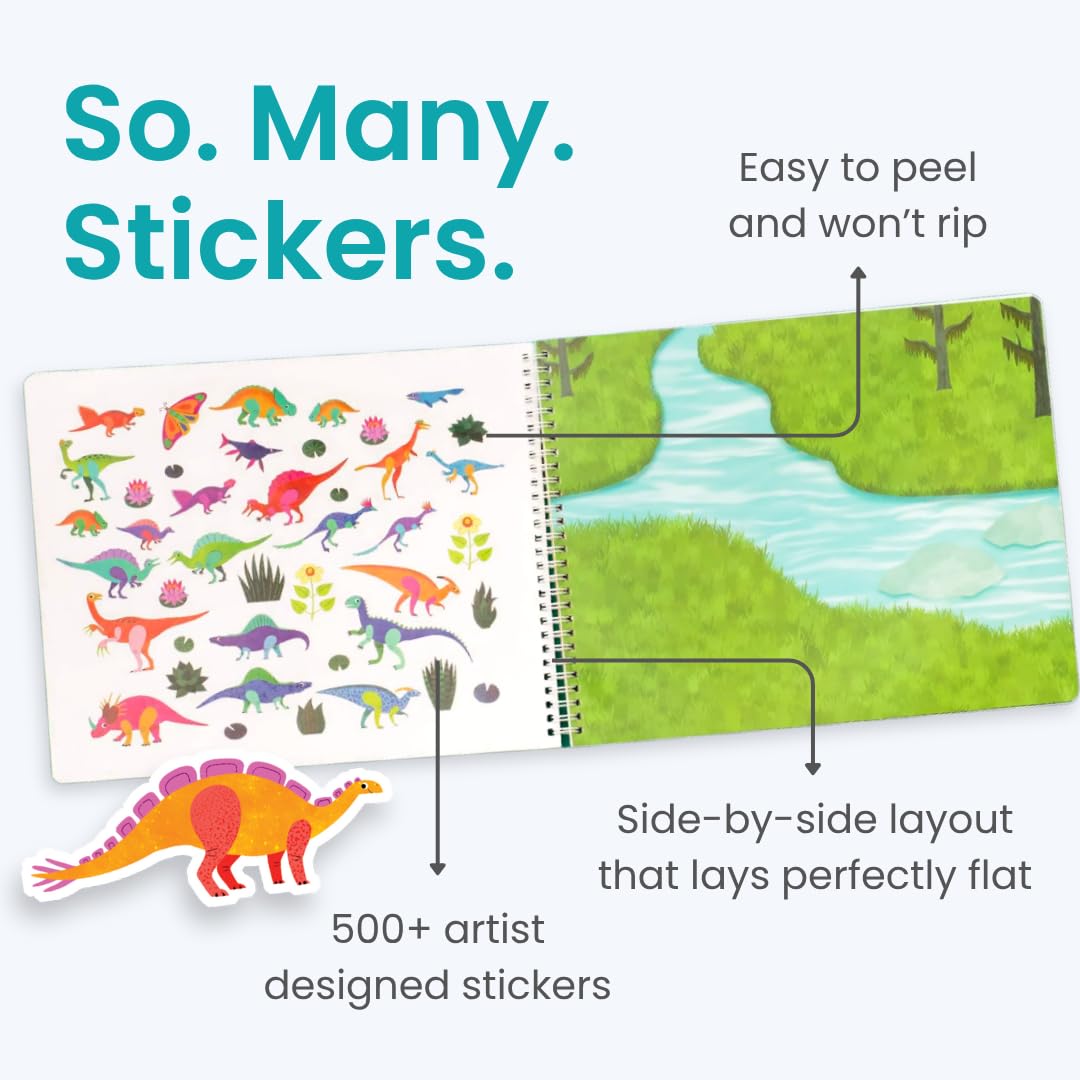 CUPKIN 500+ stickers spread showcasing variety for layered scenes