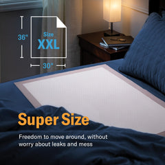 Curera Chucks adhesive strip detail keeping underpad securely placed